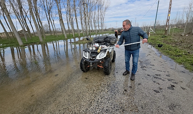 Taşkını fırsata çevirdiler