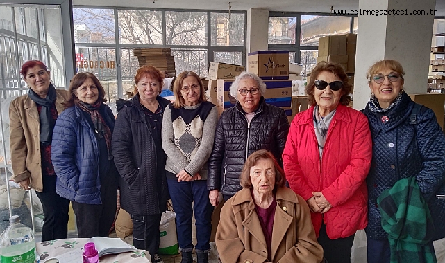 TYSD Edirne Şubesi’nden Ramazan Yardımı