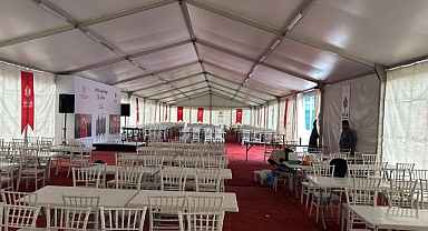 Vakıflar’dan 500 kişilik iftar çadırı