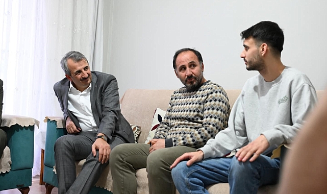 Vali Sezer Ilgaz ailesini ziyaret etti