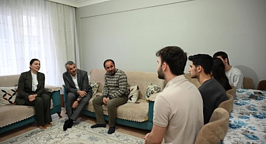 Vali Sezer Ilgaz ailesini ziyaret etti