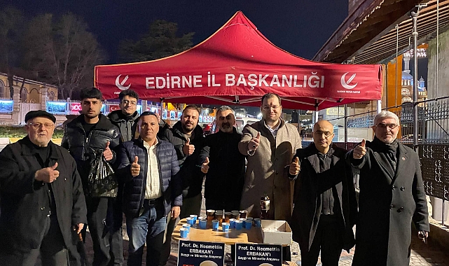 YRP, Edirne’de Erbakan’ı Dualarla Andı