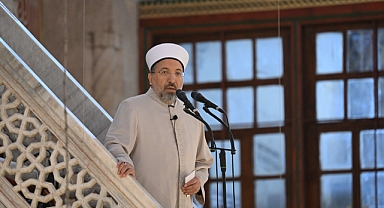 Arpaguş, Selimiye Camisi'nde hutbe irat etti