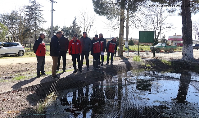Bakanlık Heyetinden İpsala’daki Balık Üretim Tesisine Ziyaret