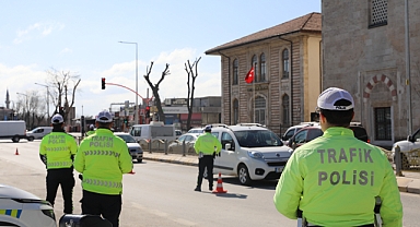  Bayram öncesi trafik denetimi
