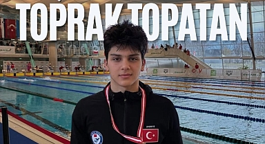 Edirneli Yüzücü Toprak Topatan’dan Uluslararası Şampiyonluk
