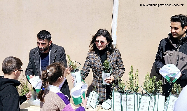 Enez’de Orman Haftası ve Fidan Sevinci 