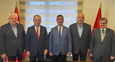 Gürkan’dan Akgüngör'e Ziyaret 