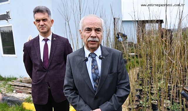 Hayvan Bakımevi’nde Fidan Seferberliği