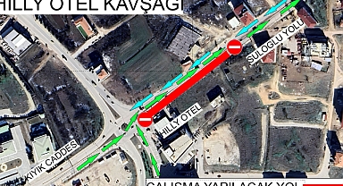 Hilly Otel Kavşağı’nda Altyapı Çalışması