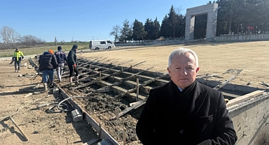 İpsala’da Mezarlık Çevresi Daha Düzenli Hale Geliyor