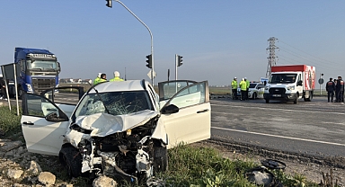 Kırklareli Kavşağı’nda Kaza