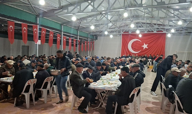 Orhaniye köyünde geleneksel iftar