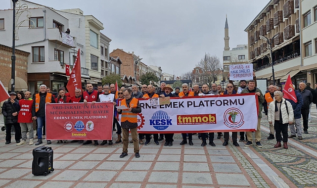 Saraçlar’da Savaşa Karşı Ses Yükseldi