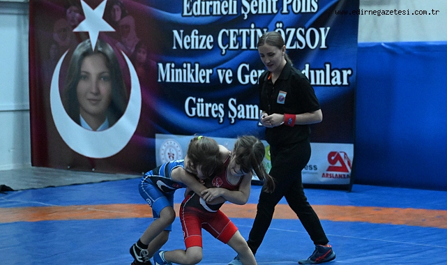 Şehit Nefize Çetin Özsoy’un Adı Güreşle Yaşatıldı