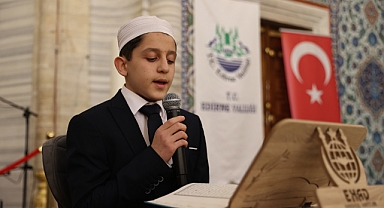 Selimiye Camii hafızların yarışmasına ev sahipliği yaptı