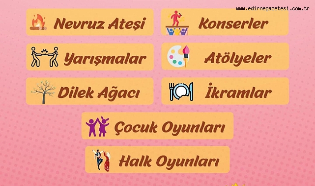 Söğütlük Millet Bahçesi’nde Nevruz Şenliği