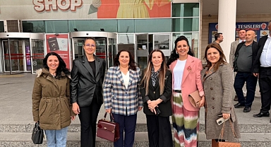 TOBB KADIN GİRİŞİMCİLER KURULU BAŞKANI ELMAS ASLAN MUHTARLARI AĞIRLADI