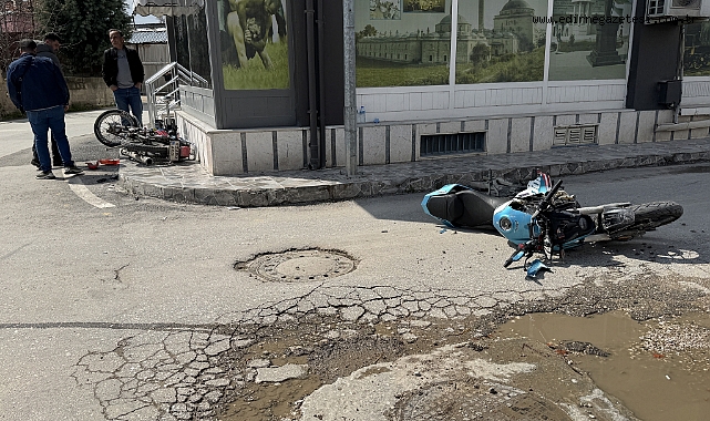 Trafik kazasının ardından çıkan bıçaklı kavgada 1 kişi yaralandı