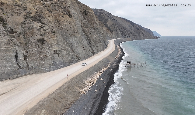 Uçmakdere yolu yeniden ulaşıma açıldı