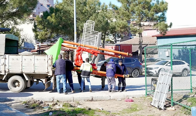 Umurbey Mahallesi’ne Yeni Oyun Alanı Kuruldu