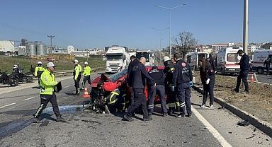 Zincirleme trafik kazasında 5 kişi yaralandı