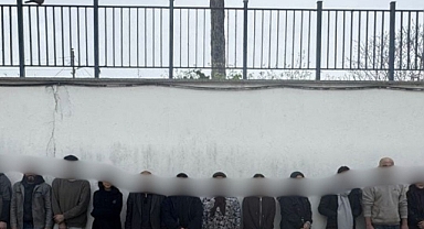 34 düzensiz göçmen yakalandı