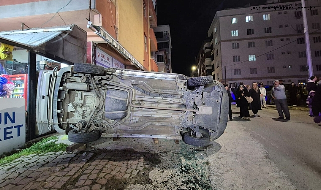 4 araca çarptı 4 kişi yaralandı