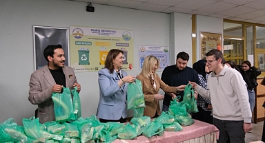 AK Parti Gençleri, Gece Ders Çalışan Öğrencilerle Buluştu