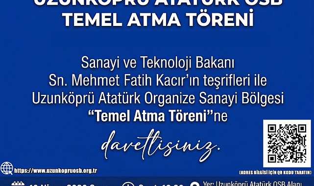 BAKAN KACIR UZUNKÖPRÜ’YE GELİYOR