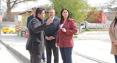 BAŞKAN GENCAN BALKAN PAZARI’NDA İNCELEMELERDE BULUNDU