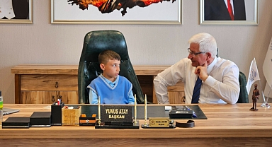 Başkanlık Koltuğu Çocuklara Emanet