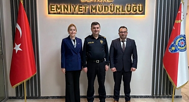 Baytar, Emniyet Müdürü Ayhan'ı ziyaret etti