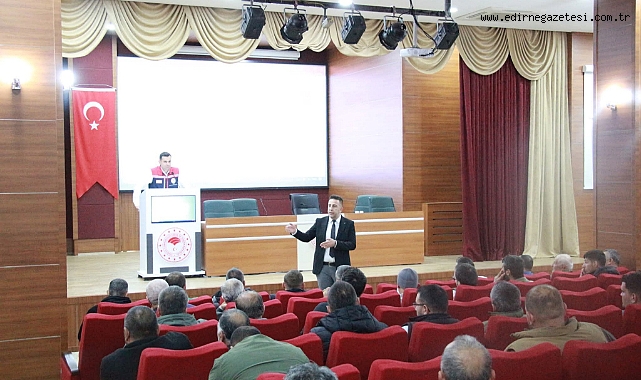 Canlı Hayvan Ticareti Yapanlara Eğitim Verildi