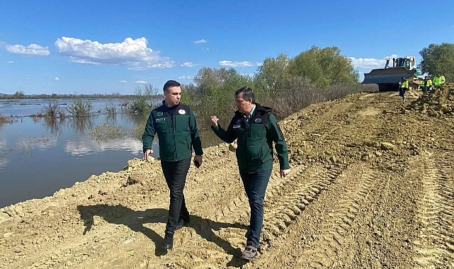 DSİ Bölge Müdürü Yücegök Çalışmaları Yerinde İnceledi