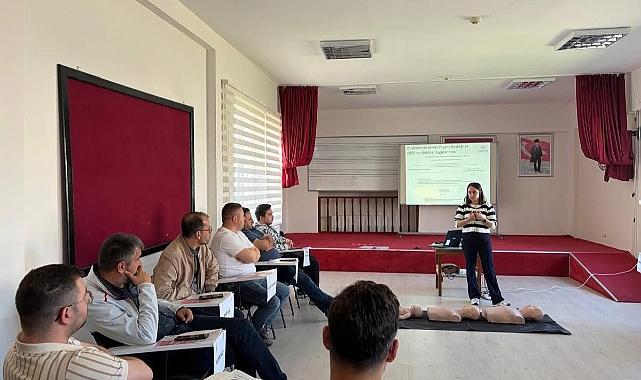 Edirne Belediyesi Personeline İlk Yardım Eğitimi Verildi