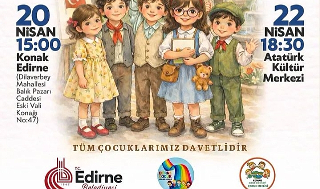 Edirneli Çocukların Hayalleri Sergiye Dönüşüyor