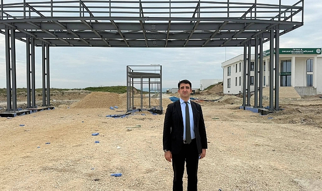 İpsala OSB’ye Modern Giriş Takı Yapılıyor