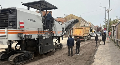 Kaleiçi’nde Asfalt Mesaisi Başladı