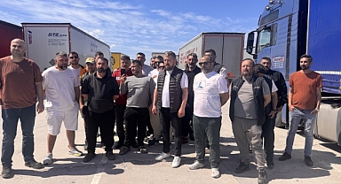 Kapıkule'de tır şoförleri yaşadıkları sorunları anlattı