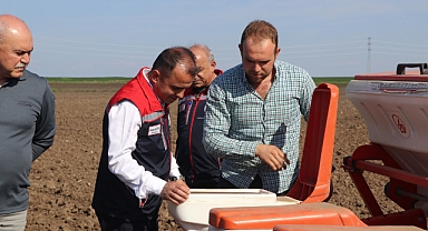 Köse Lalapaşa’da Mısır Ekim Alanlarını İnceledi