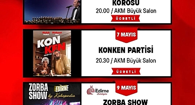 Mayıs Ayı Kültür ve Sanatla Dolu Geçecek