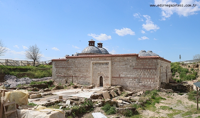 Osmanlı mirası Gazi Mihal Hamamı turizme kazandırılacak