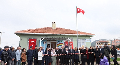 Türk Kadınlar Birliğince yenilenen ana sınıfı açıldı