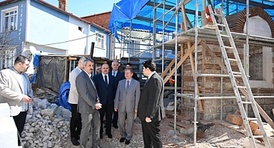 Vali Sezer, Çokalca Camii’ni İnceledi