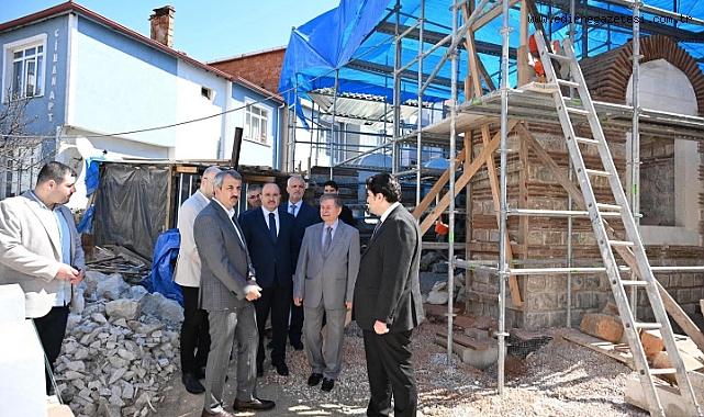 Vali Sezer, Çokalca Camii’ni İnceledi