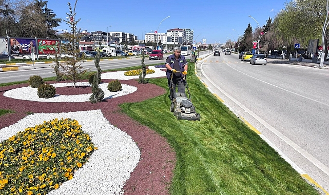 Yeşil Alanlara Yoğun Mesai