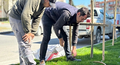 Yeşil Alanlara Yoğun Mesai