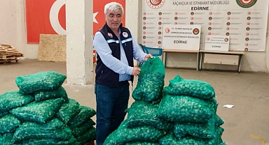 760 kilogram kum midyesi ele geçirildi