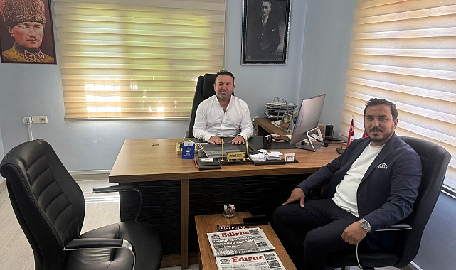 Barış Gündoğdu’dan Edirne Gazetesi’ne Tebrik